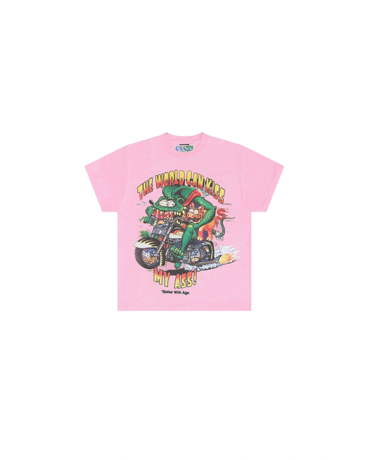 KISSECOMFRONT.webp BETTER WITH AGE KISS - VINTAGE TEE