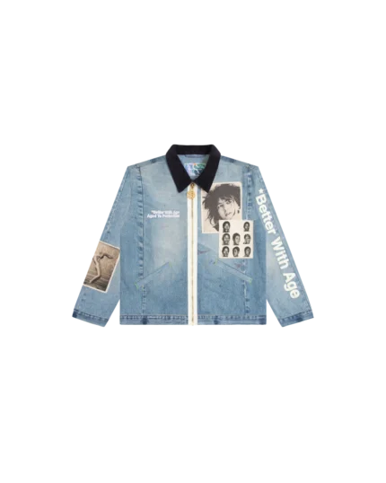 BETTER WITH AGE ROCK CITY RECONSTRUCTED DENIM JACKET