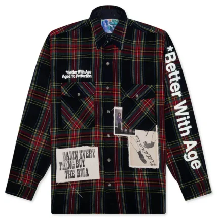 Better With Age Muir Repair Flannel Shirt - Multi