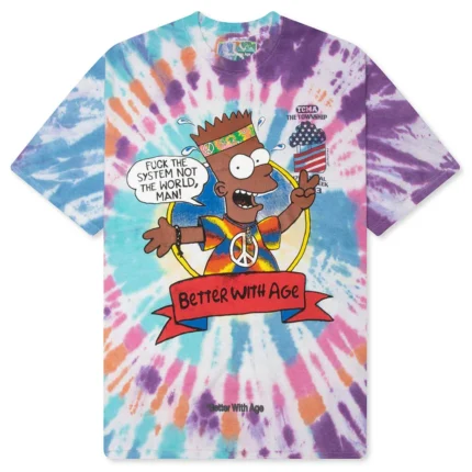 Better With Age Worser Tie Dye Tee - Tie Dye