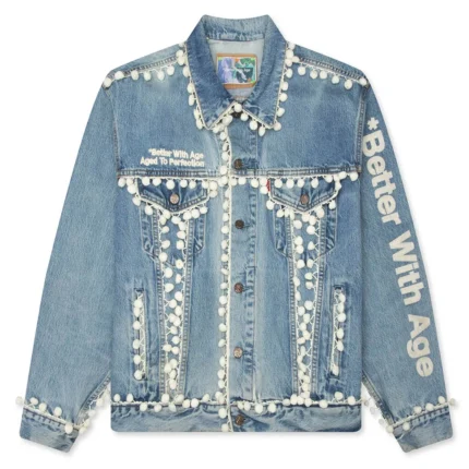 Better With Age Ballroom Trucker Jacket - Indigo