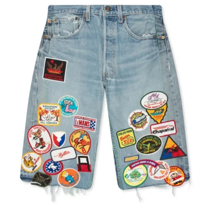 Better With Age Gentlemen's Triple-Wide Long Denim Short - Indigo