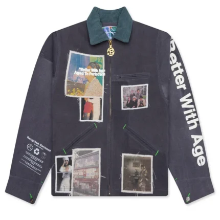 Better With Age Scandal Reconstructed Workwear Jacket - Multi