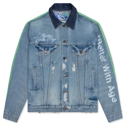 Better With Age Luna Denim Jacket - Indigo