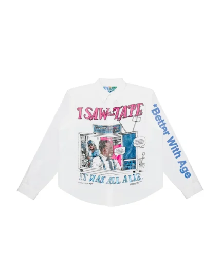 BETTER WITH AGE TERRY BUTTON DOWN